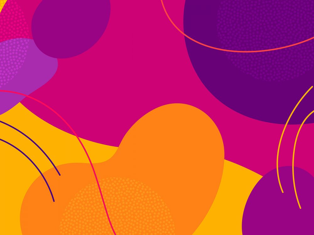 Abstract Geometric Shapes Background