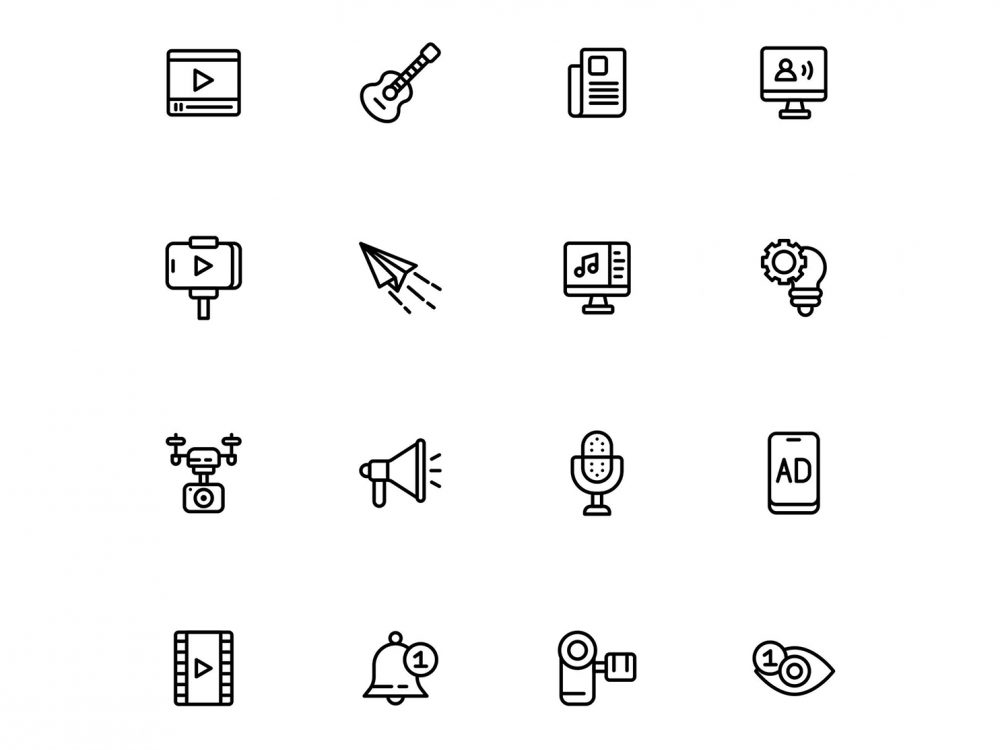 Blogger Vector Icons