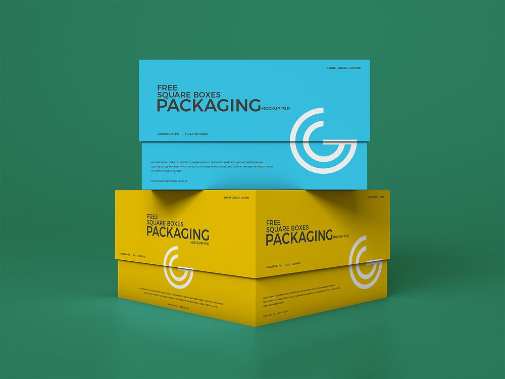 Box Mockup Free