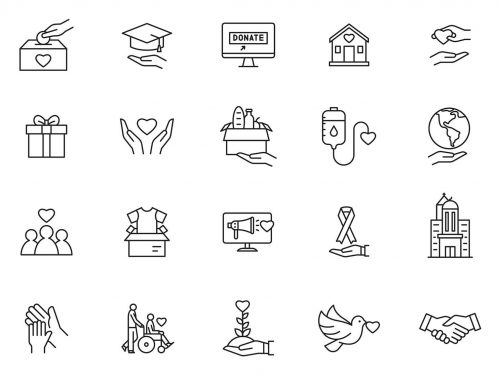 Charity Vector Icons
