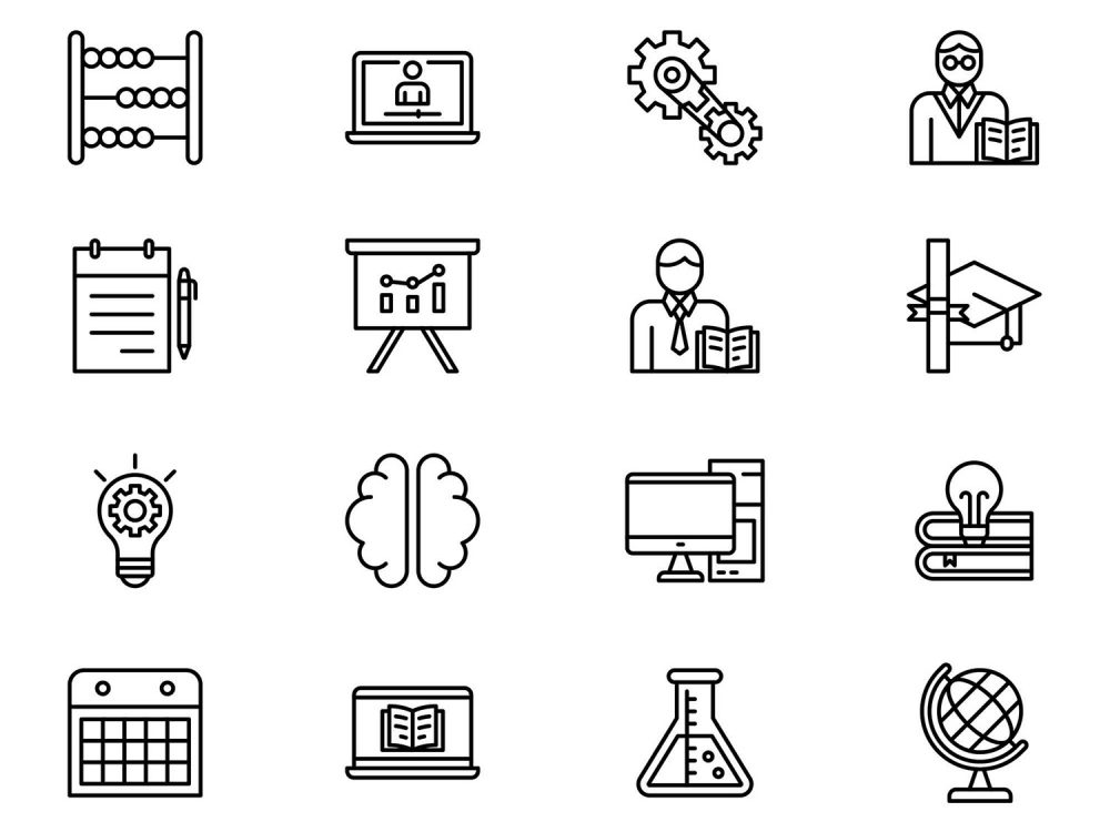 College Vector Icons