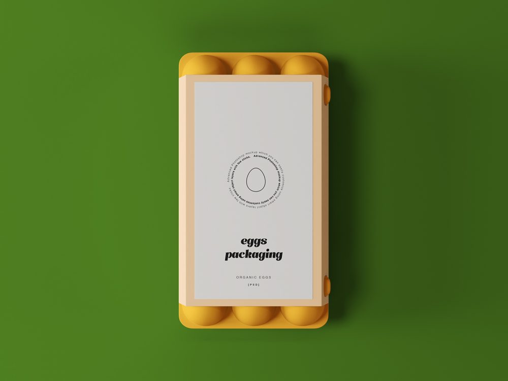 Egg Packaging Free Mockup