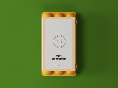 Egg Packaging Free Mockup
