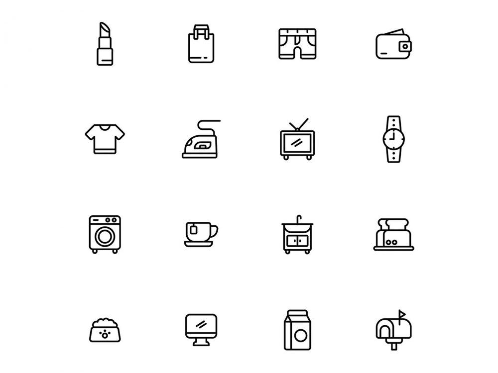 Everyday Stuff Vector Icons