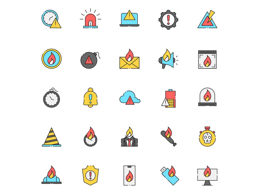 Free Burnout Icons