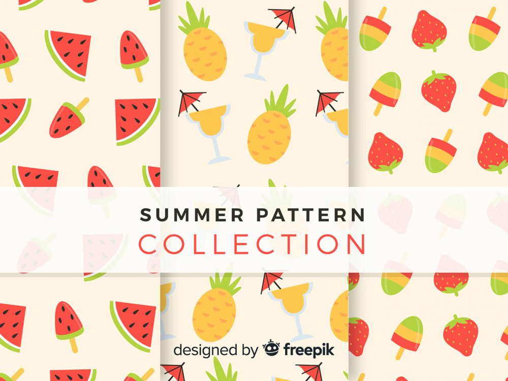 Free Fruit Vector Pattern