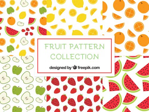 Free Fruit Vector Pattern