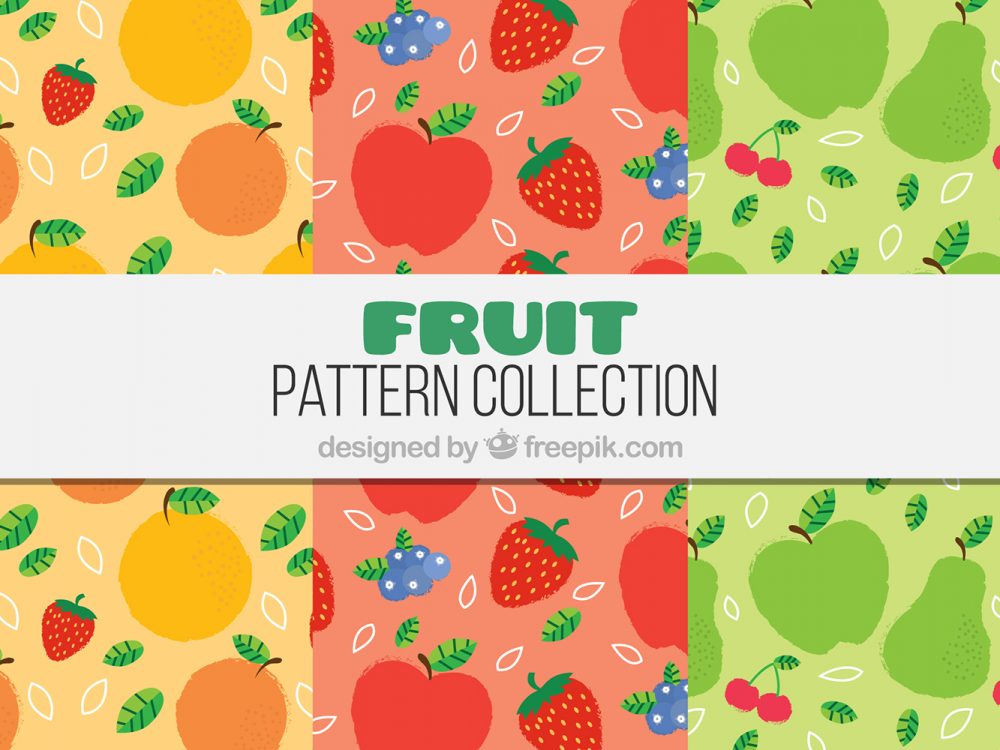 Free Fruit Vector Pattern