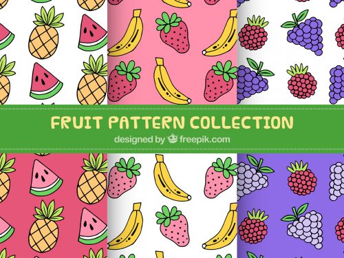 Free Fruit Vector Pattern