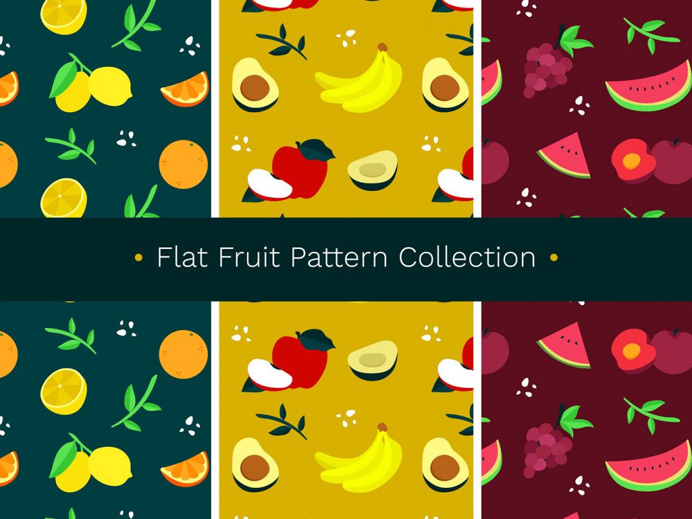 Free Fruit Vector Pattern