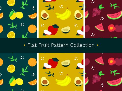 Free Fruit Vector Pattern
