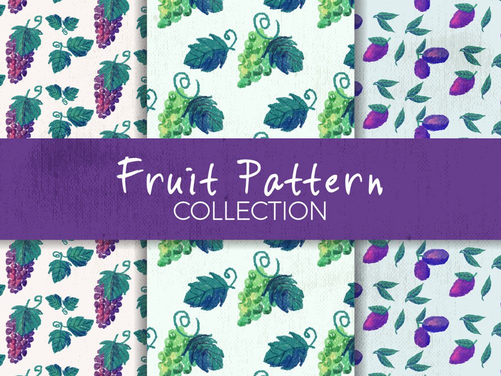 Free Fruit Vector Pattern