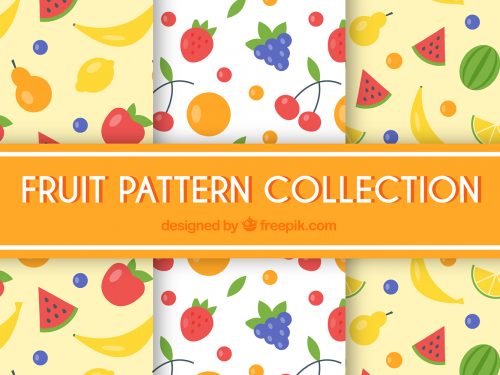 Free Fruit Vector Pattern