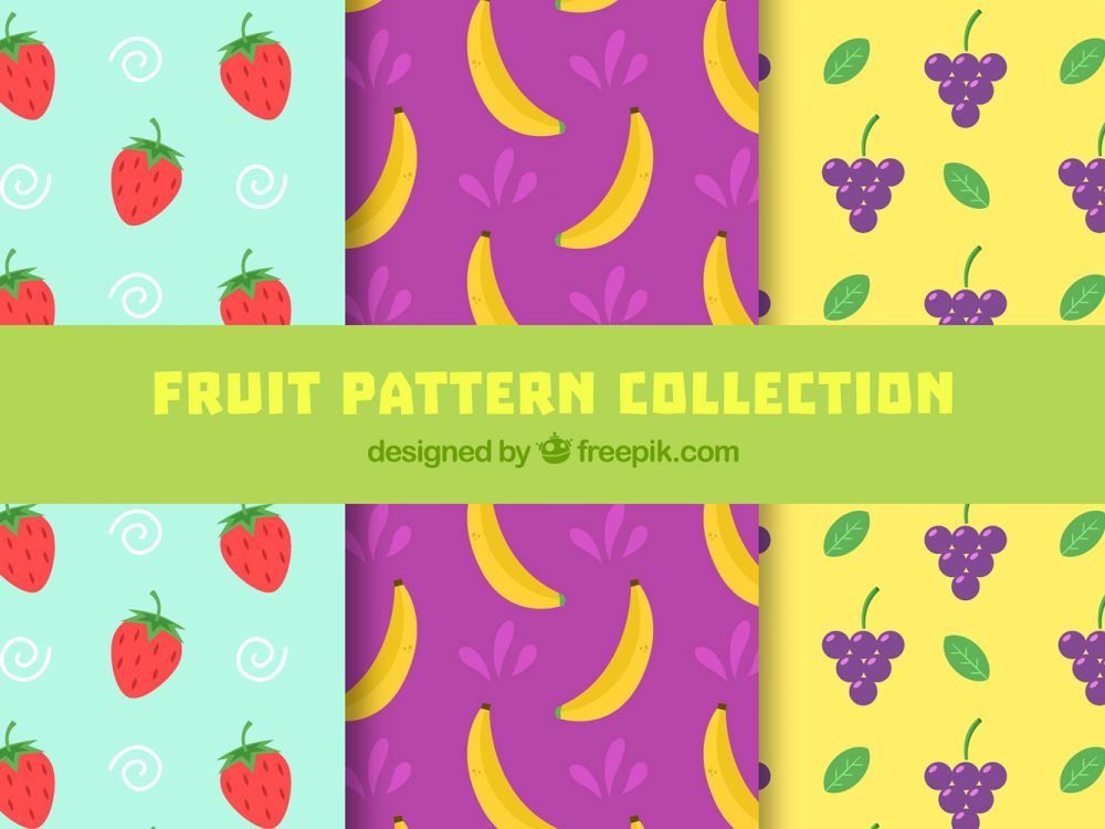 Free Fruit Vector Pattern