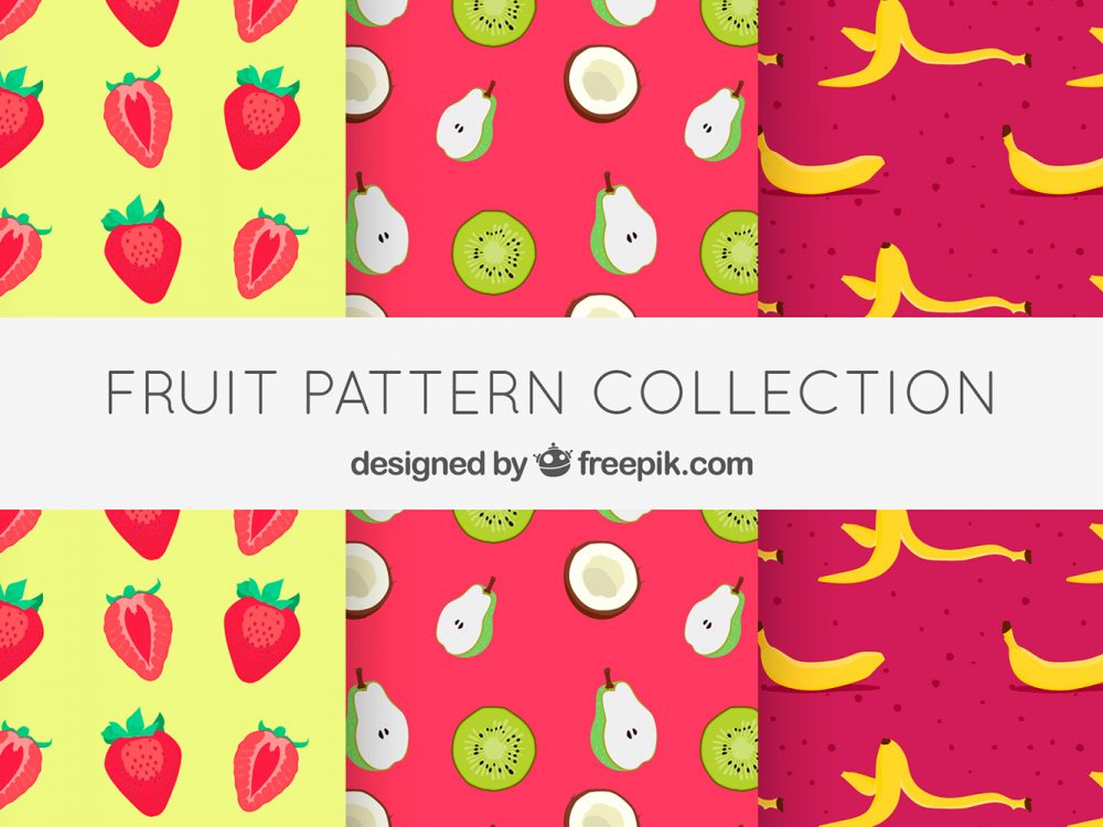 Free Fruit Vector Pattern