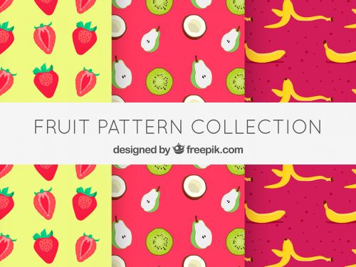 Free Fruit Vector Pattern