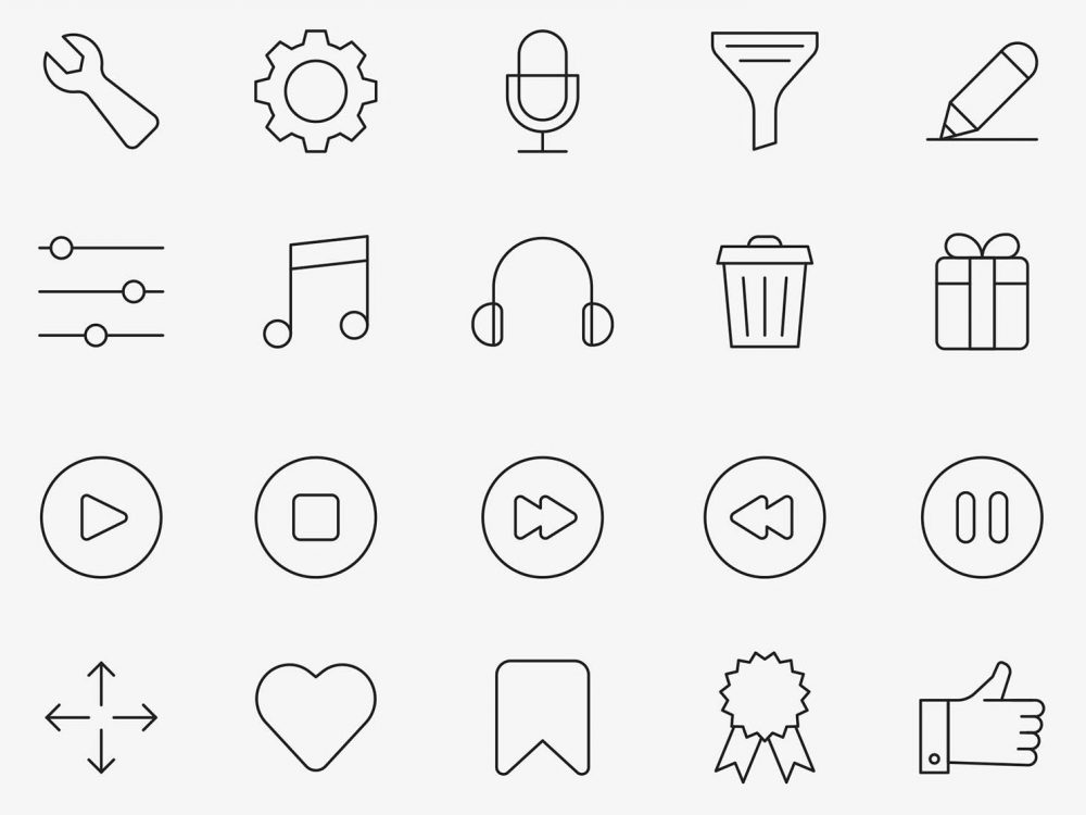 Free Interface Vector Icons