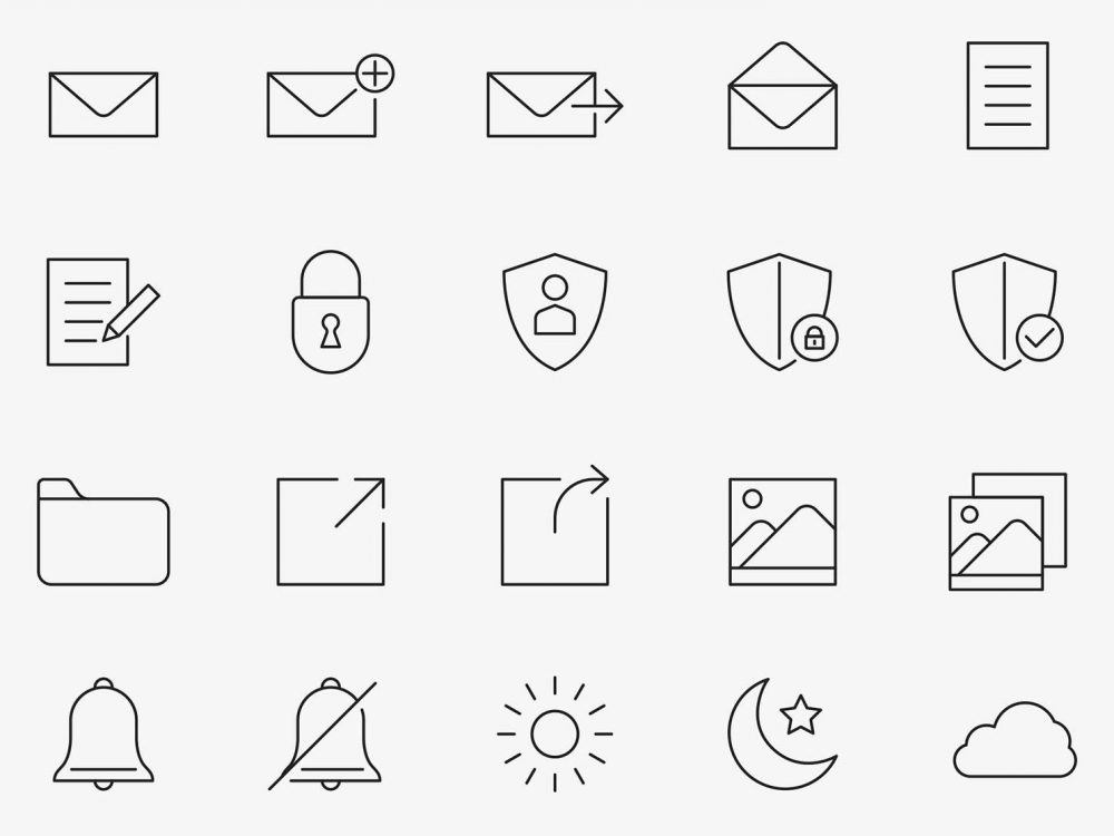 Free Interface Vector Icons