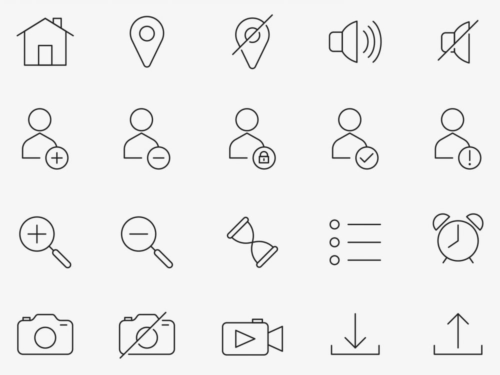 Free Interface Vector Icons
