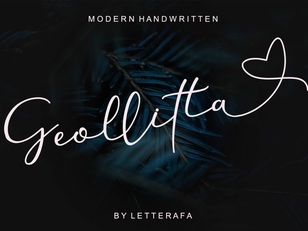 Geollitta Free Font