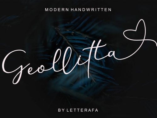 Geollitta Free Font