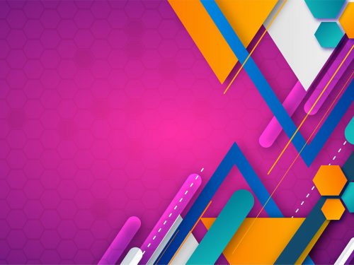 Gradient Geometric Background