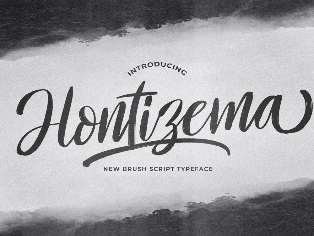 Hontizema Free Font
