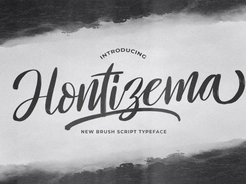 Hontizema Free Font