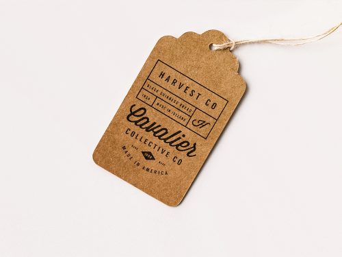 Label Tag Mockup