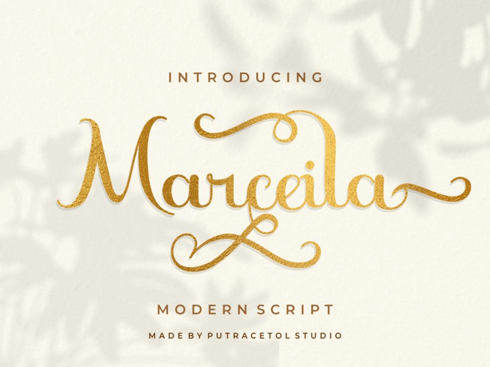 Marceila Free Font