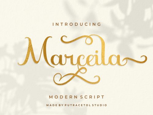 Marceila Free Font