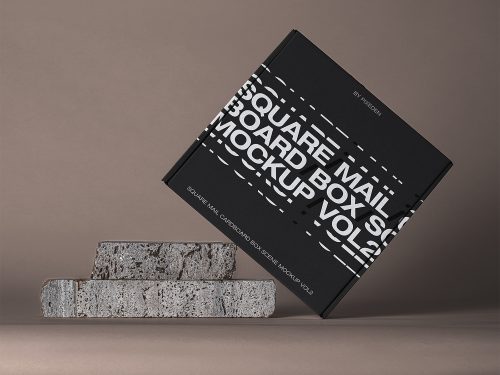 Pinch Lock Box Mockup