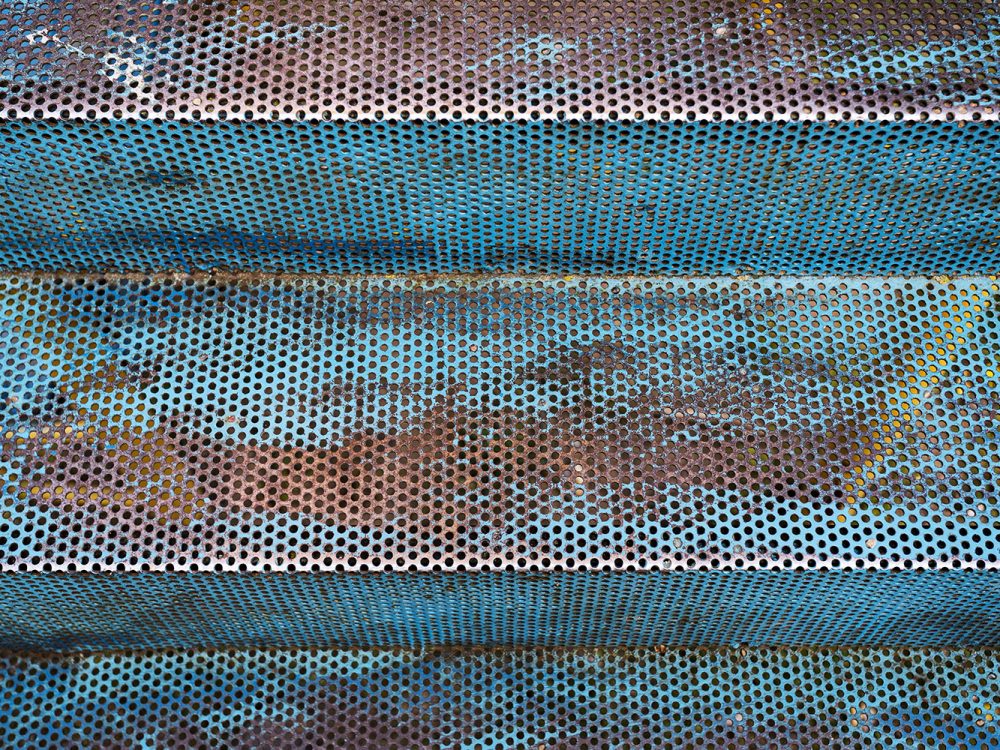 Rusty Blue Metallic Texture