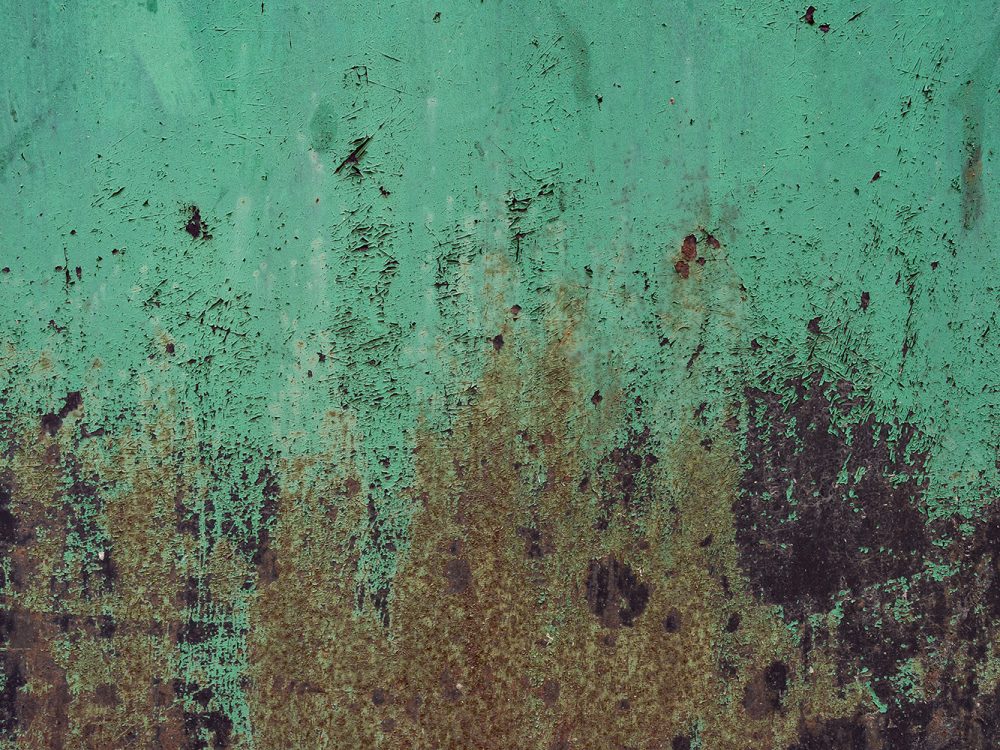 Rusty Blue Metallic Texture