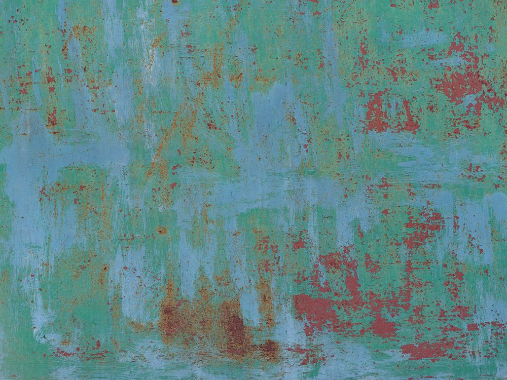 Rusty Blue Metallic Texture