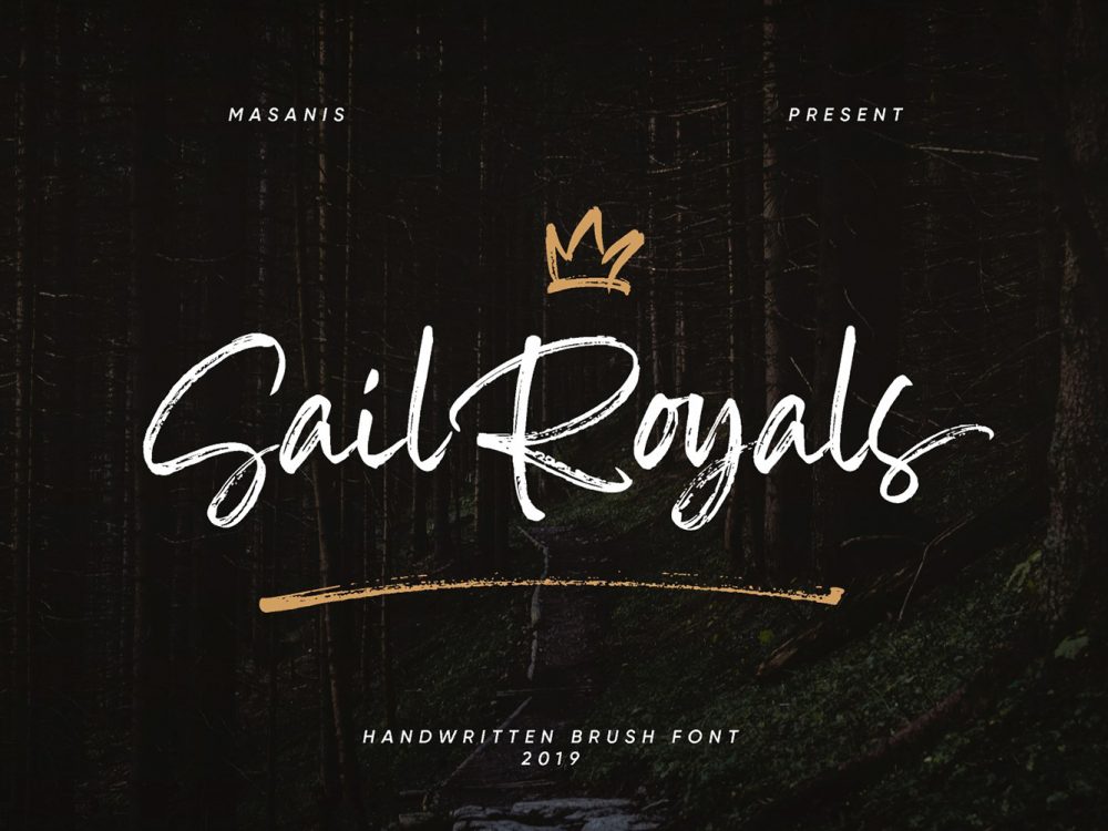 Sail Royals Free Font