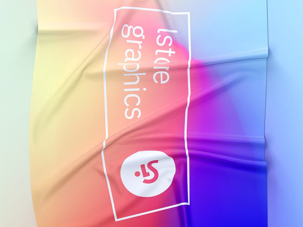 Wrinkled A4 Paper Free Mockup