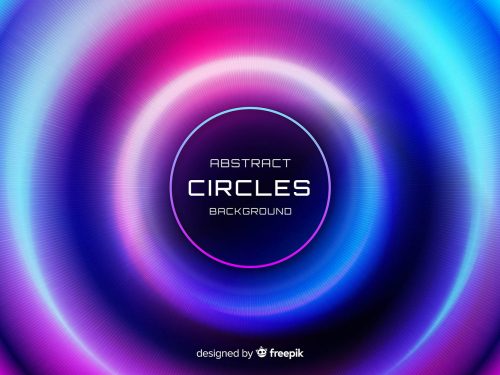 Abstract Geometric Shapes Background