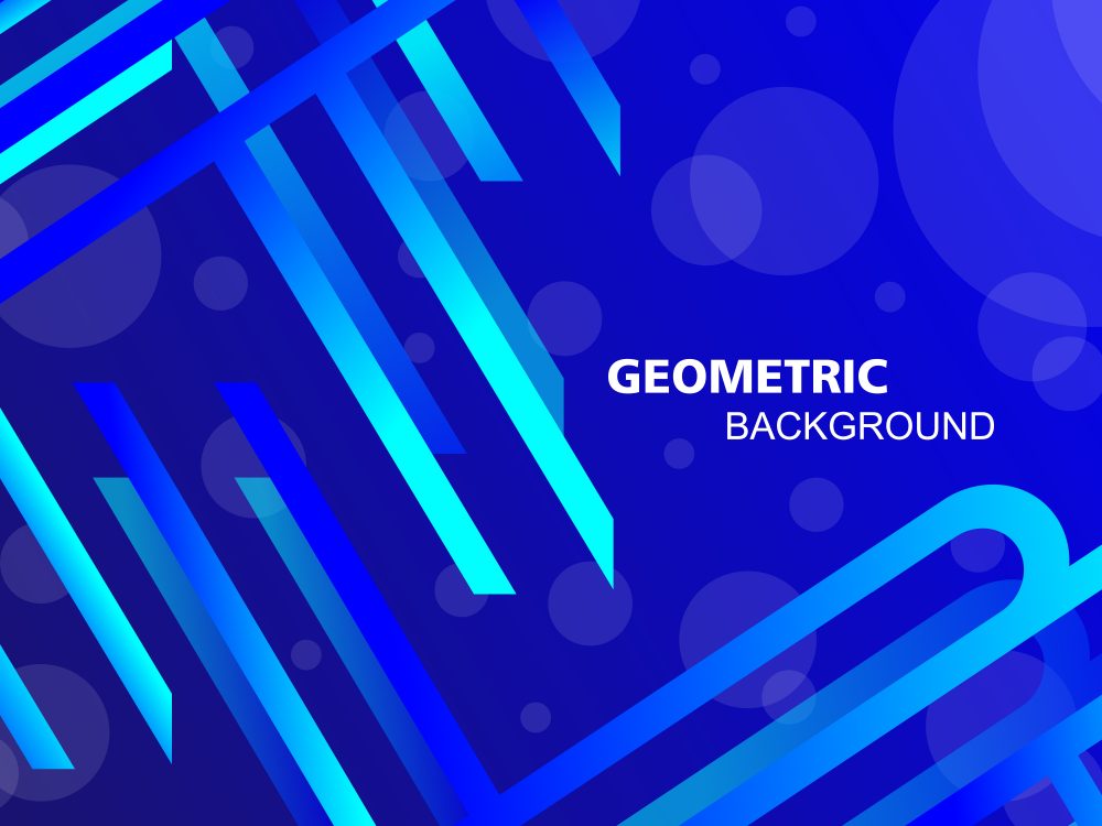 Abstract Geometric Shapes Background