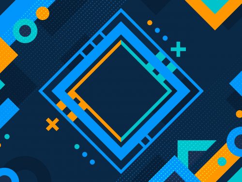 Abstract Geometric Shapes Background