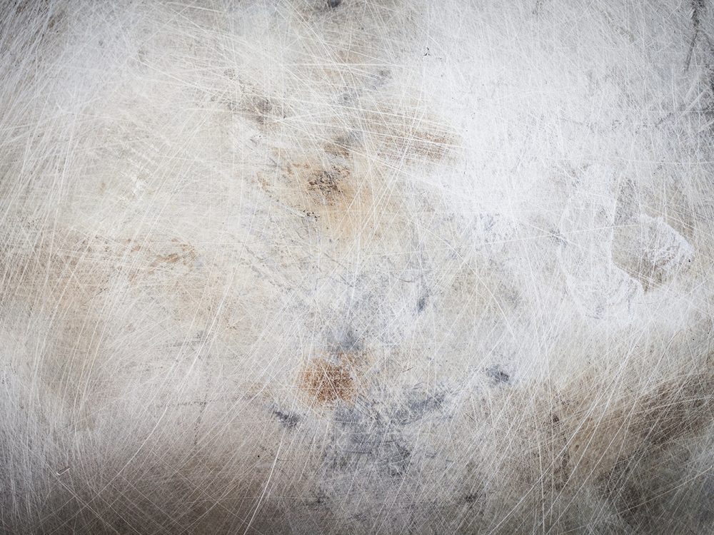 Abstract Metallic Surface Texture