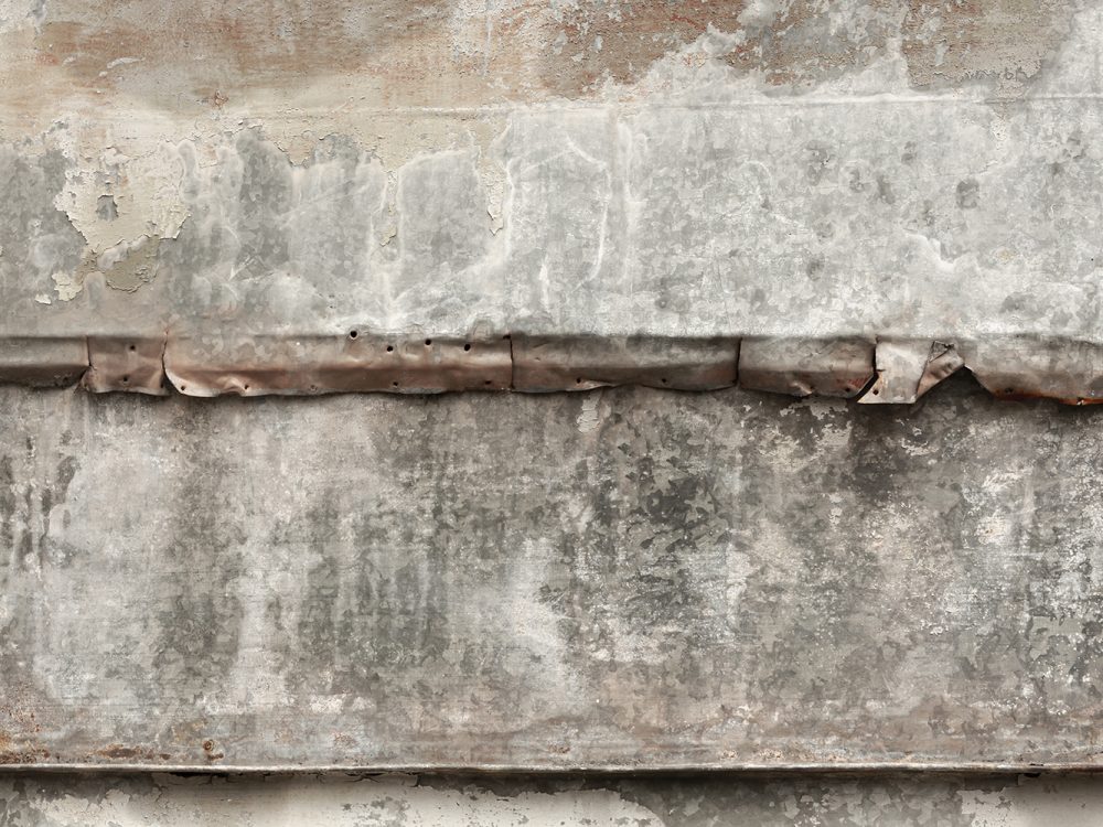 Abstract Metallic Surface Texture