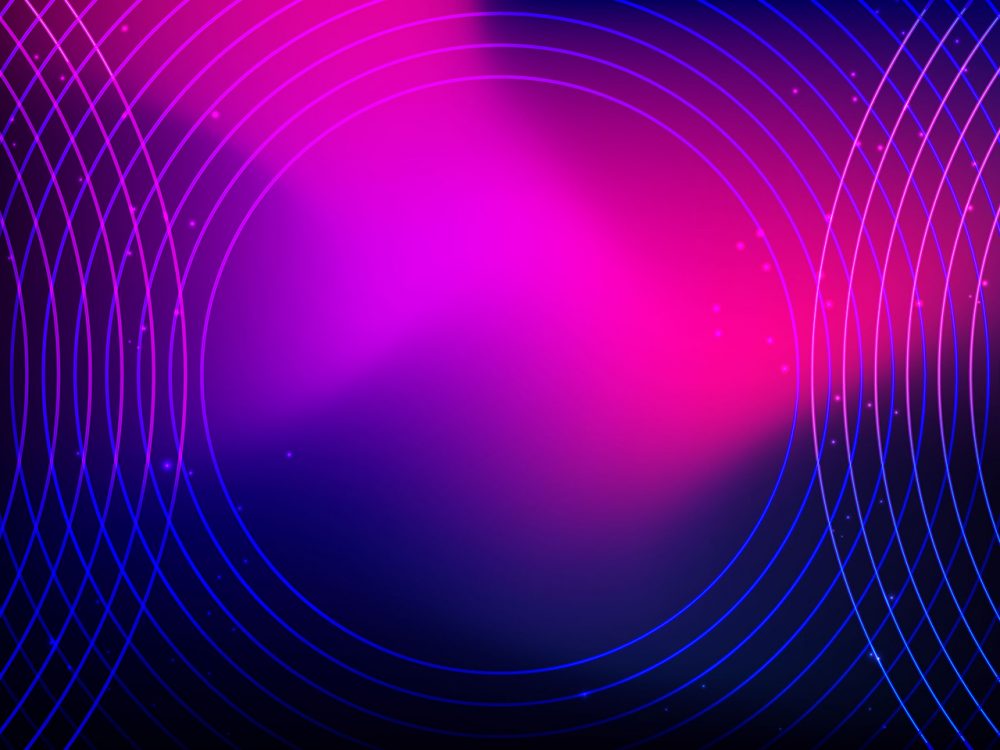 Abstract Neon Lights Background