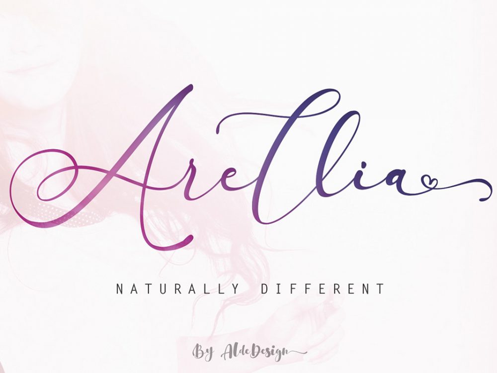 Arellia Script Free Font