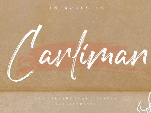 Carliman Free Font