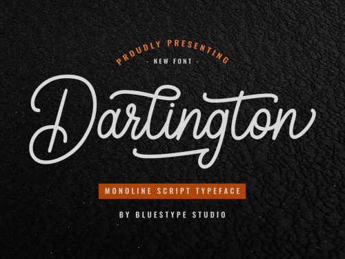 Darlington Free Font