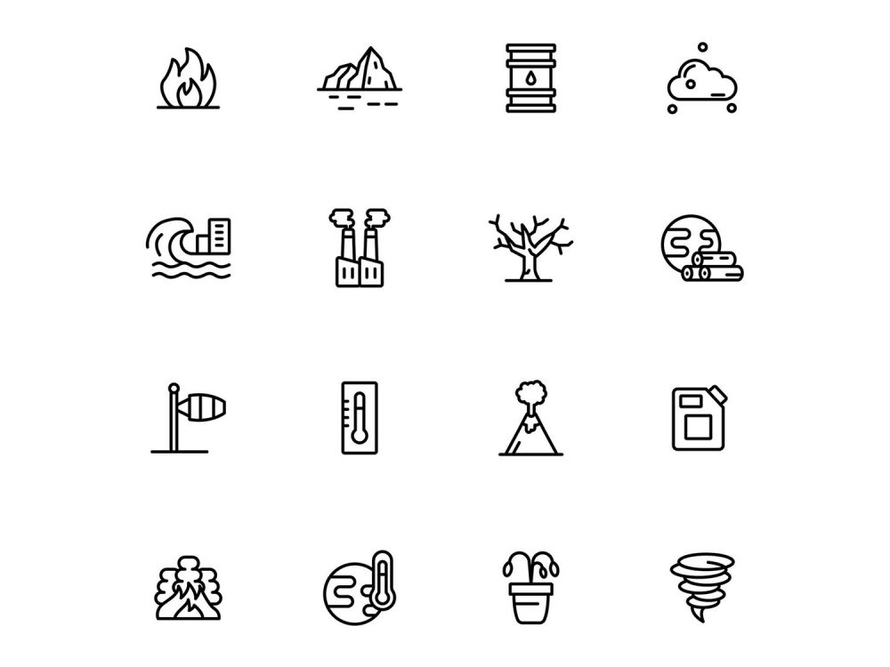 Free Climate Change Icons