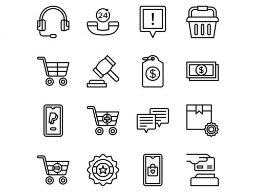 Free E-commerce Vector Icons