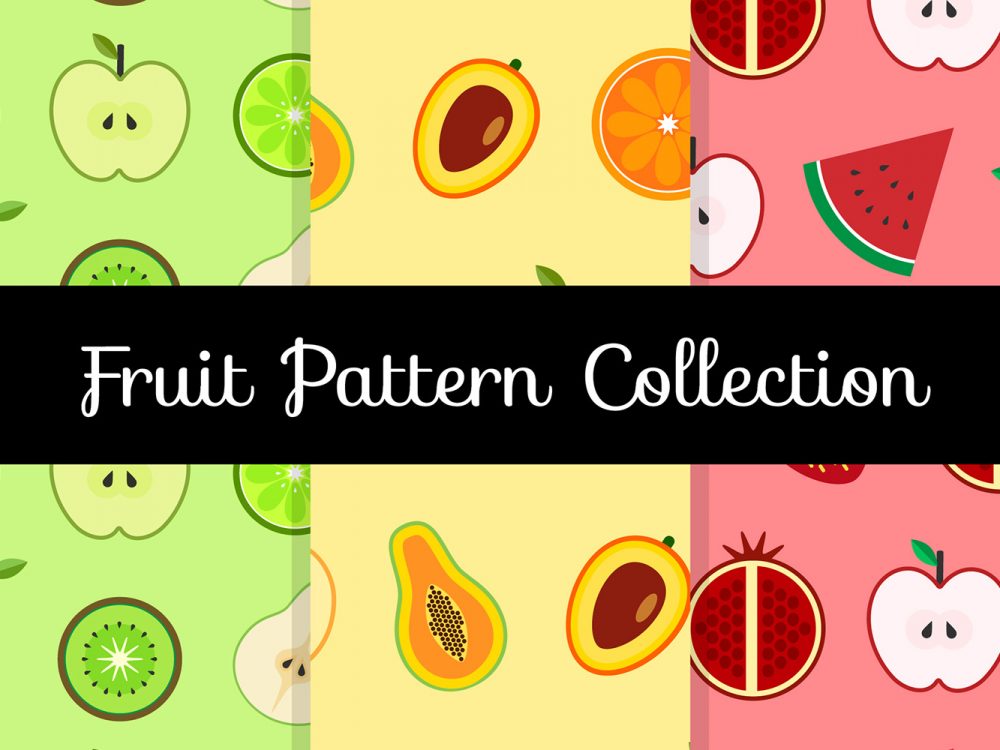 Free Fruit Vector Pattern