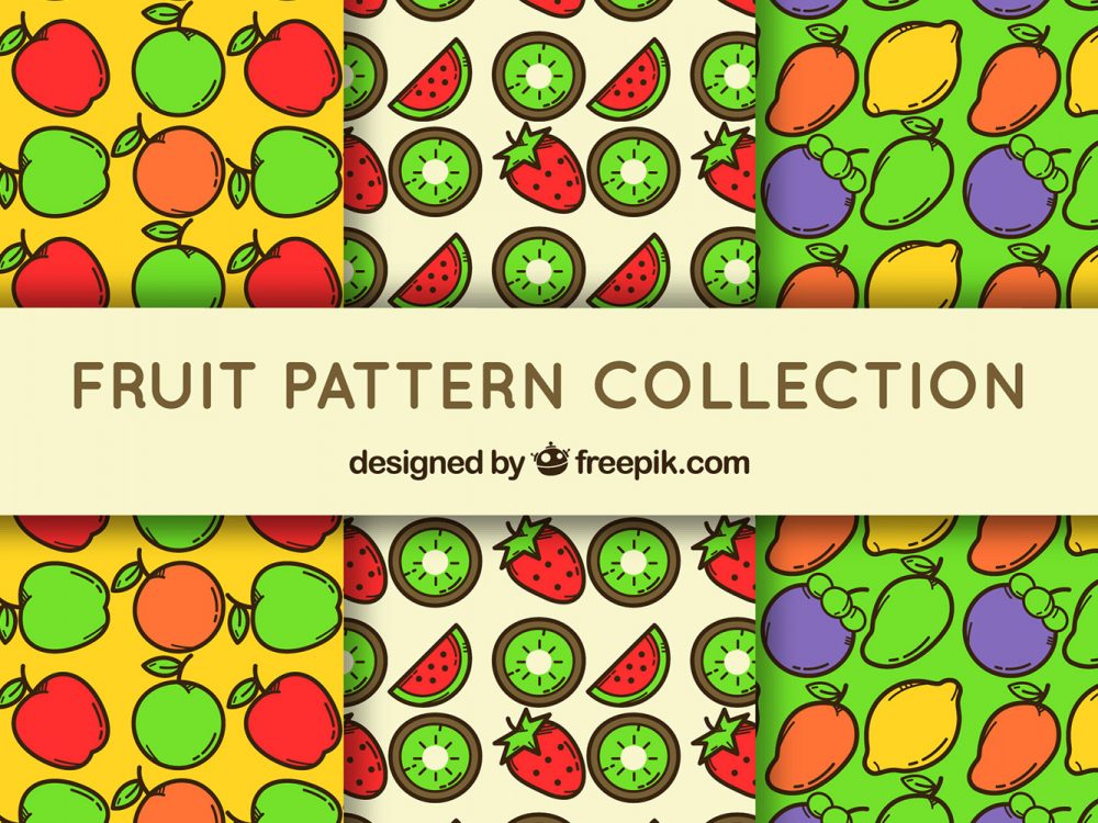 Free Fruit Vector Pattern